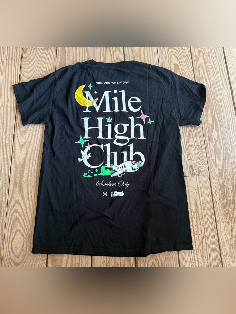 Y&R mile high club tshirt size m